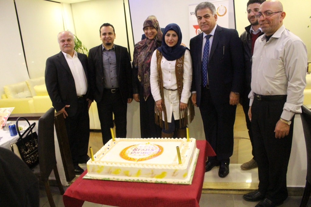 Dr. Tajideen Celebrating Teacher’s day with the Administrative and Academic Staff at Stars College School