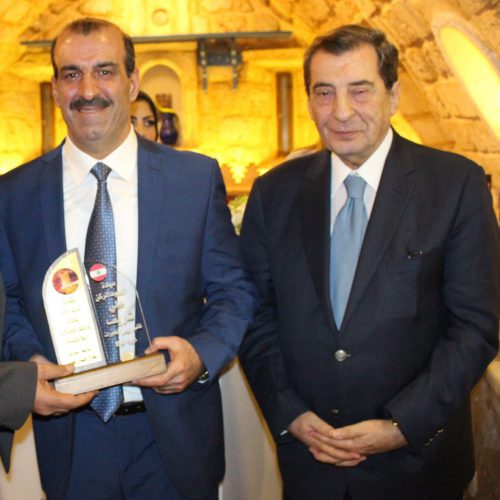 Dr. Hassan Tajideen Honored by Mr. Eli Firzli and a number of Political and Economists Figures
