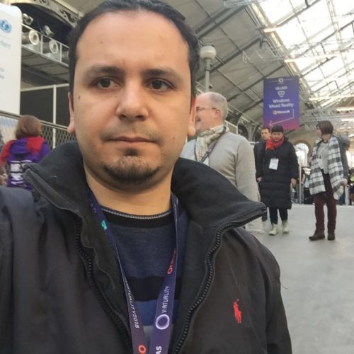 Dr. Hassan TAjideen Attending the Virtuality Fair in Paris