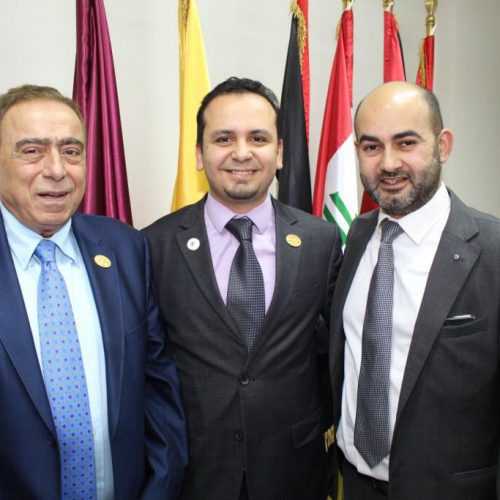 Doctor Hassan Tajideen is being honored from Lions International Association
