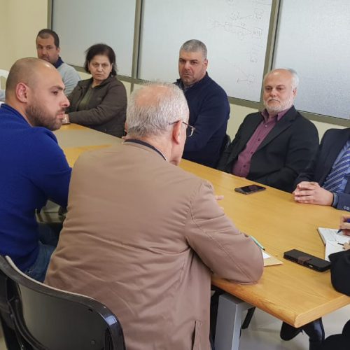 Dr. Hassan Tajideen Participating in a meeting of NGO’S in Tyr