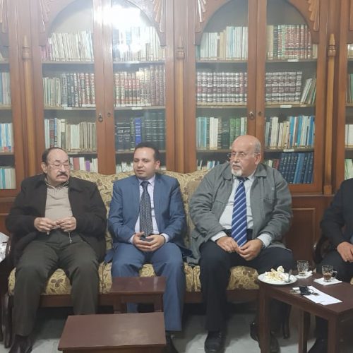 Dr. Hassan Tajideen, Visiting the Islamic Charity Association – Tyr