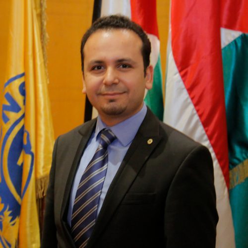 Dr. Hassan Tajideen honoring Samir Abu Samra for his new post of GAT Area Leader