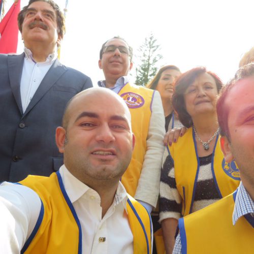 الدكتور حسن تاج الدين مشاركاً مع الليونز في يوم المسن العالمي