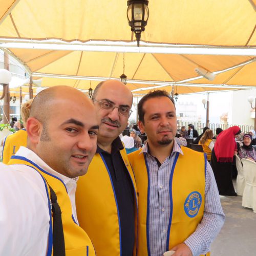 الدكتور حسن تاج الدين مشاركاً مع الليونز في يوم المسن العالمي