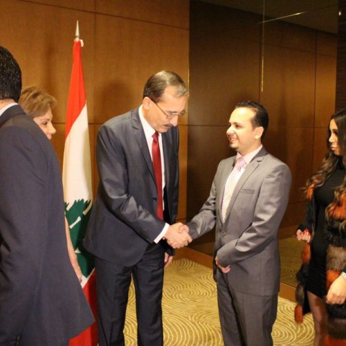 الدكتور حسن تاج الدين مشاركاً في العيد الوطني الروماني