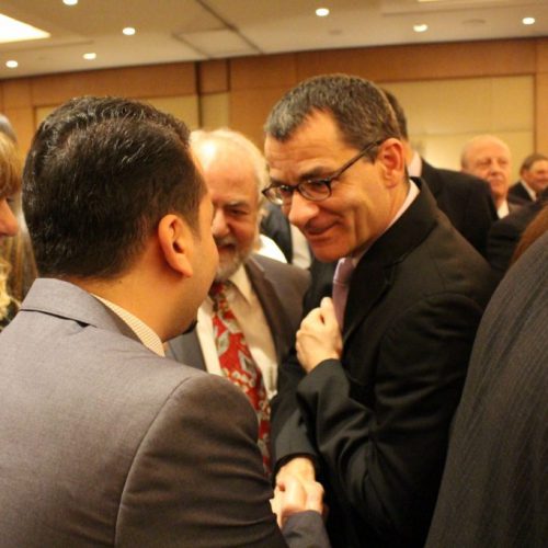 الدكتور حسن تاج الدين مشاركاً في العيد الوطني الروماني