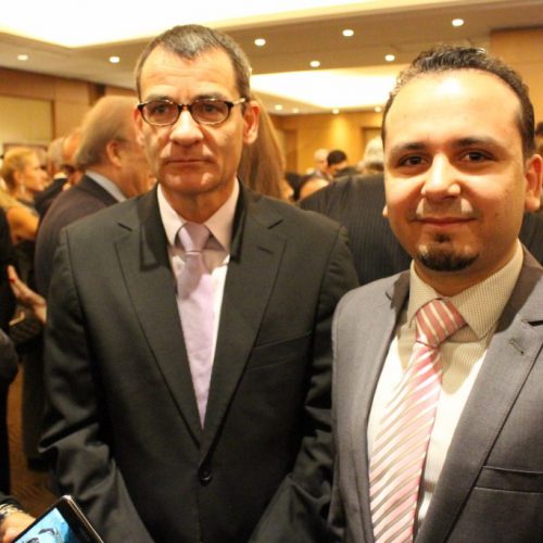 الدكتور حسن تاج الدين مشاركاً في العيد الوطني الروماني