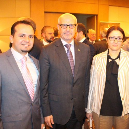 الدكتور حسن تاج الدين مشاركاً في العيد الوطني الروماني