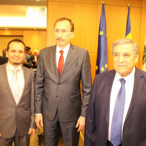 الدكتور حسن تاج الدين مشاركاً في العيد الوطني الروماني