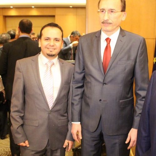 الدكتور حسن تاج الدين مشاركاً في العيد الوطني الروماني