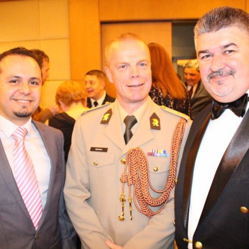 الدكتور حسن تاج الدين مشاركاً في العيد الوطني الروماني