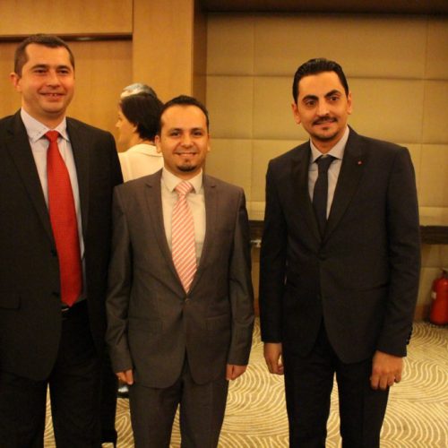 الدكتور حسن تاج الدين مشاركاً في العيد الوطني الروماني