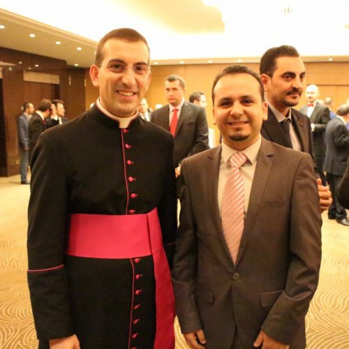 الدكتور حسن تاج الدين مشاركاً في العيد الوطني الروماني