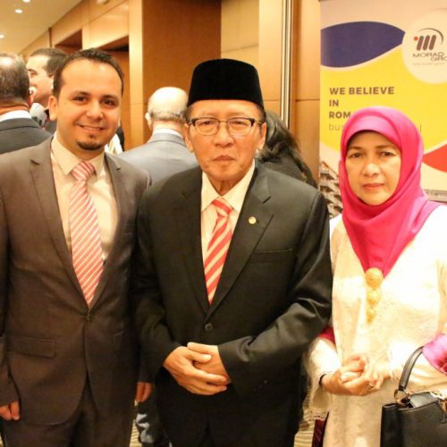 الدكتور حسن تاج الدين مشاركاً في العيد الوطني الروماني