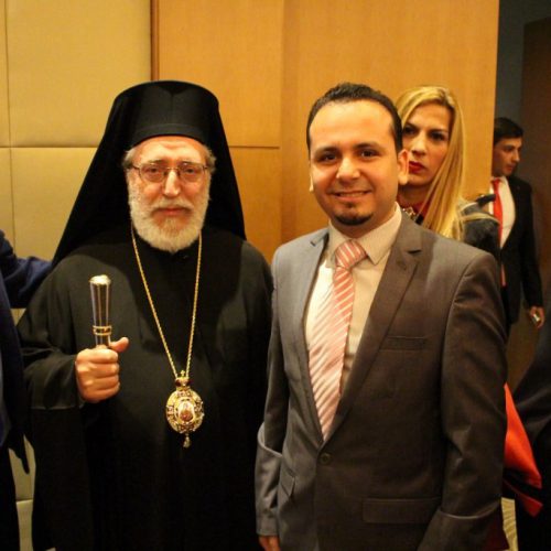 الدكتور حسن تاج الدين مشاركاً في العيد الوطني الروماني