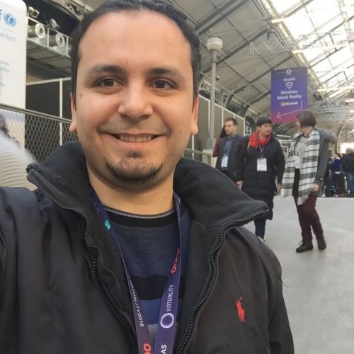 الدكتور حسن تاج الدين مشاركاً في مؤتمر الواقع الافتراضي في باريس