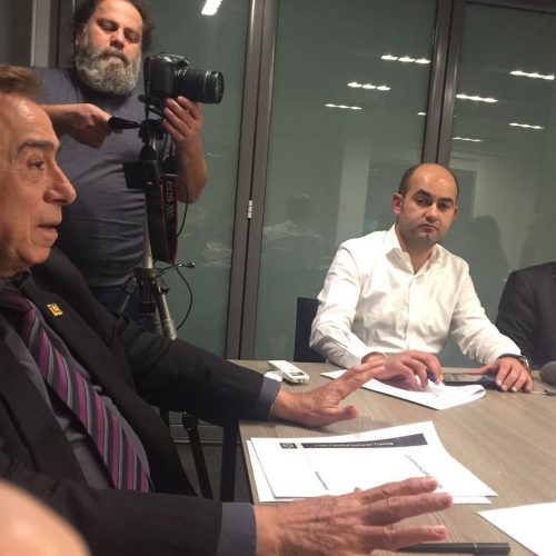 الدكتور حسن تاج الدين مشاركاً في دورة  تدريبية في مهارات التواصل الليونزي