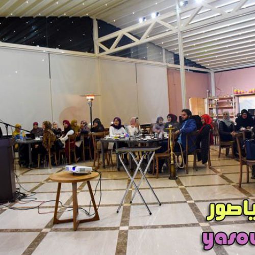 الدكتور حسن تاج الدين مشاركاً المعلمين في عيدهم – مدارس ستارز كولدج (العباسية وزبدين)