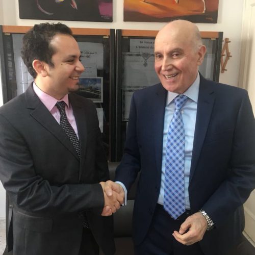 كتاب تقدمة من د. كامل مهنا رئيس مؤسسة  عامل الدولية للدكتور حسن تاج الدين