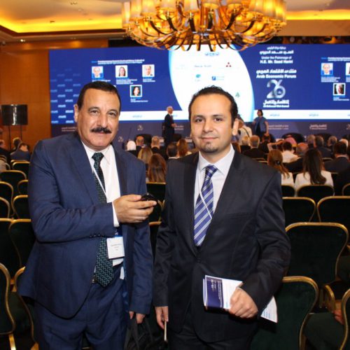 الدكتور حسن تاج الدين مشاركاً في منتدى الاقتصاد العربي