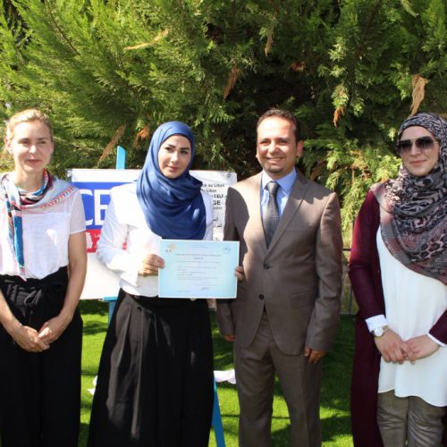 السفارة الفرنسية في لبنان تمنح ثانوية ستارز كولدج شهادة الجودة اللغوية CELF