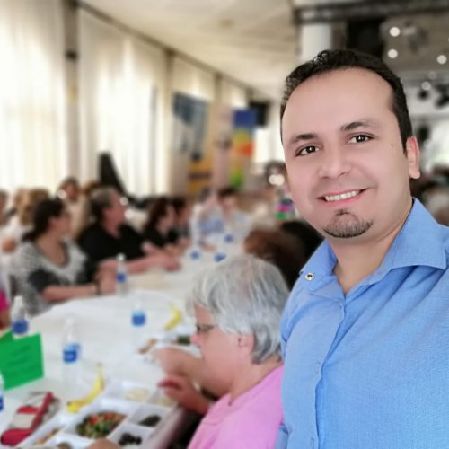 الدكتور حسن تاج الدين مشاركاً مع الليونز في يوم المسن العالمي