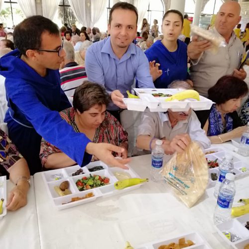 الدكتور حسن تاج الدين مشاركاً مع الليونز في يوم المسن العالمي