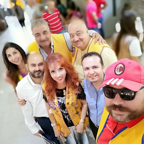 الدكتور حسن تاج الدين مشاركاً مع الليونز في يوم المسن العالمي