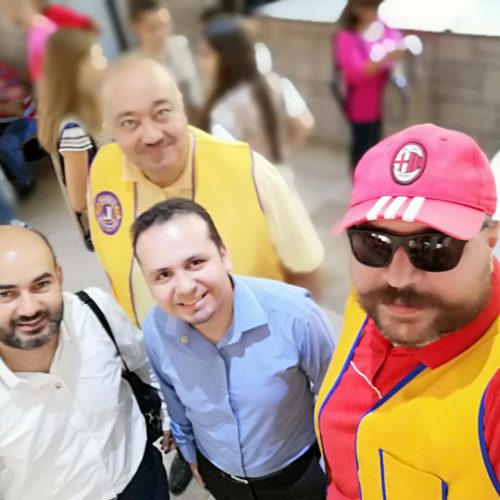 الدكتور حسن تاج الدين مشاركاً مع الليونز في يوم المسن العالمي