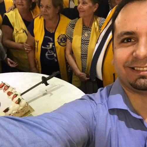 الدكتور حسن تاج الدين مشاركاً مع الليونز في يوم المسن العالمي