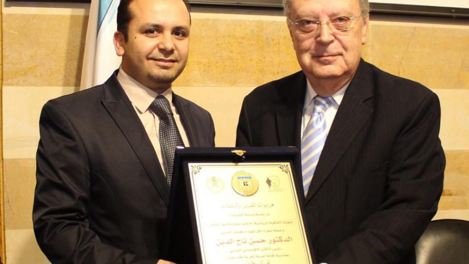 بلدية الشويفات تكرم الدكتور حسن تاج الدين بمناسبة الإستقلال