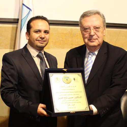 بلدية الشويفات تكرم الدكتور حسن تاج الدين بمناسبة الإستقلال