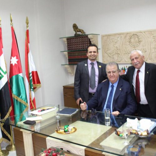 جمعية أندية الليونز الدولية تكرم الدكتور حسن تاج الدين