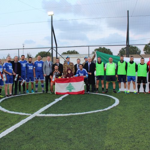 درع القطاع الغربي في اليونيفيل للدكتور حسن تاج الدين