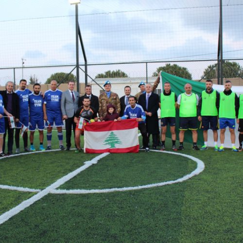 درع القطاع الغربي في اليونيفيل للدكتور حسن تاج الدين