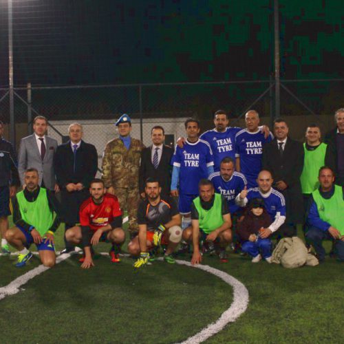 درع القطاع الغربي في اليونيفيل للدكتور حسن تاج الدين