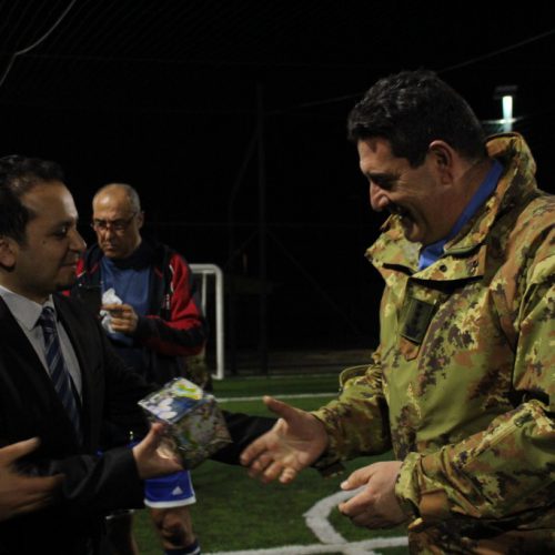 درع القطاع الغربي في اليونيفيل للدكتور حسن تاج الدين