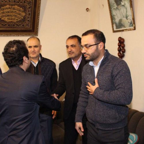 Dr. Hassan Tajideen congratulating Dr. Mohammed Dawood for his new assumption as a Minister of Culture