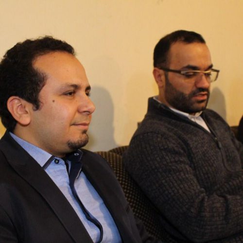 Dr. Hassan Tajideen congratulating Dr. Mohammed Dawood for his new assumption as a Minister of Culture