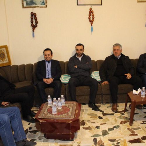 Dr. Hassan Tajideen congratulating Dr. Mohammed Dawood for his new assumption as a Minister of Culture