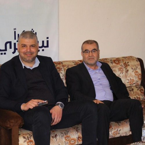 Dr. Hassan Tajideen congratulating Dr. Mohammed Dawood for his new assumption as a Minister of Culture