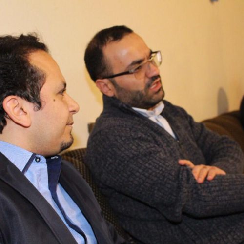 Dr. Hassan Tajideen congratulating Dr. Mohammed Dawood for his new assumption as a Minister of Culture