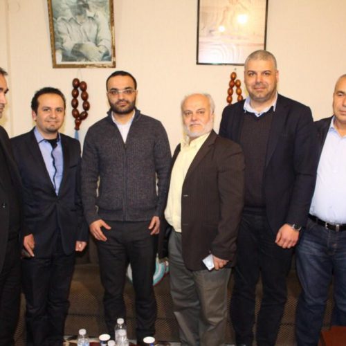 Dr. Hassan Tajideen congratulating Dr. Mohammed Dawood for his new assumption as a Minister of Culture