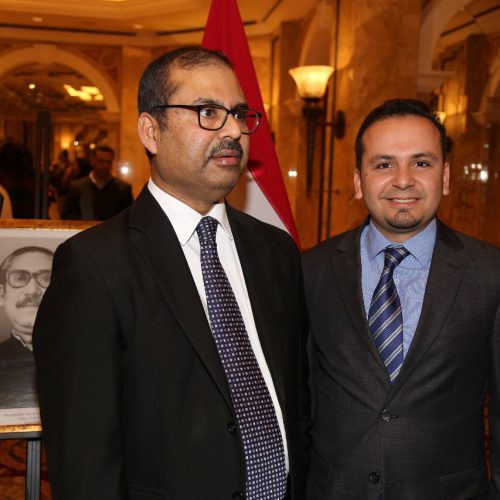 الدكتور حسن تاج الدين مشاركاً في العيد الوطني لجمهورية بنغلاديش