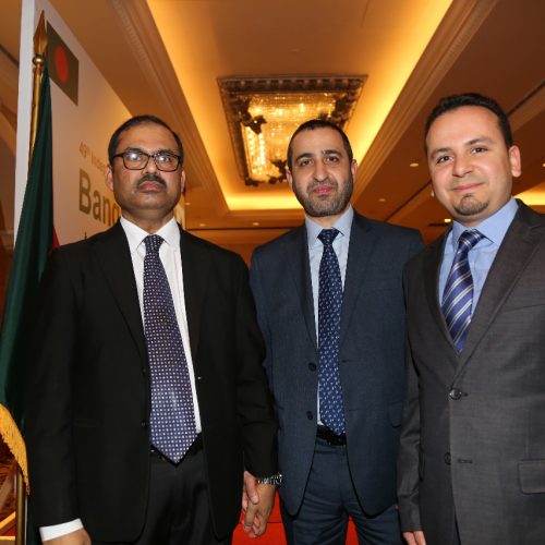 الدكتور حسن تاج الدين مشاركاً في العيد الوطني لجمهورية بنغلاديش