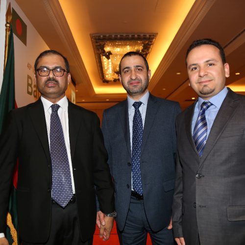 الدكتور حسن تاج الدين مشاركاً في العيد الوطني لجمهورية بنغلاديش