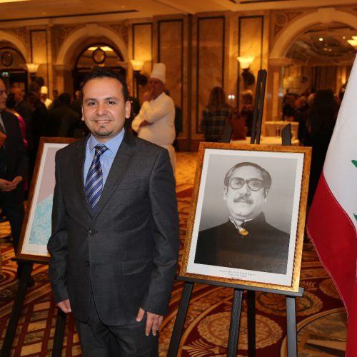 الدكتور حسن تاج الدين مشاركاً في العيد الوطني لجمهورية بنغلاديش