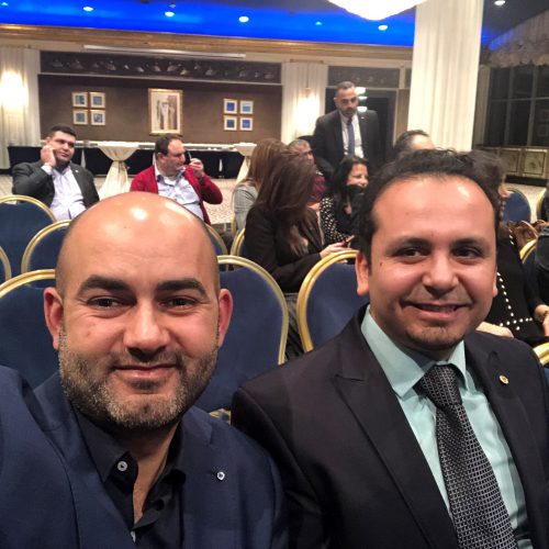 الدكتور حسن تاج الدين مشاركًا في لقاء مع المرشحة عايدة قعوار لمنصب حاكم ثان للمنطقة 351