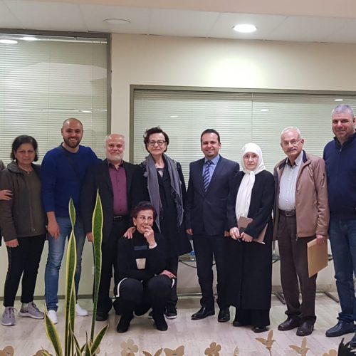 الدكتور حسن تاج الدين مشاركًا في اجتماع تجمع الجمعيات الأهلية في مدينة صور